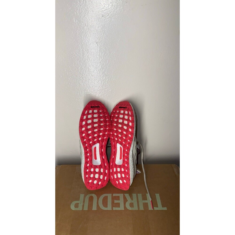 Women’s Adidas UltraBoost Running Sneakers Lace Up Athletic Shoes Bliss Multi - Picture 5 of 6